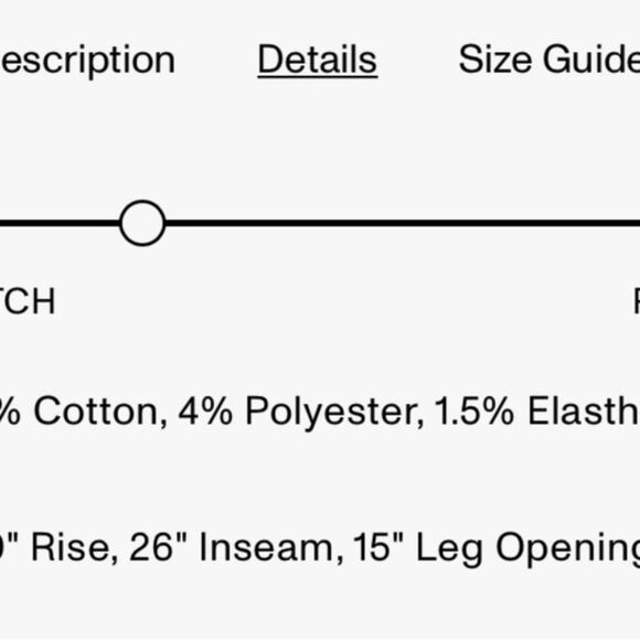 MOTHER NWT corduroy Denim Insider Step Fray - Picture 10 of 10